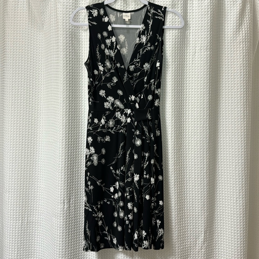 Faux wrap dress
